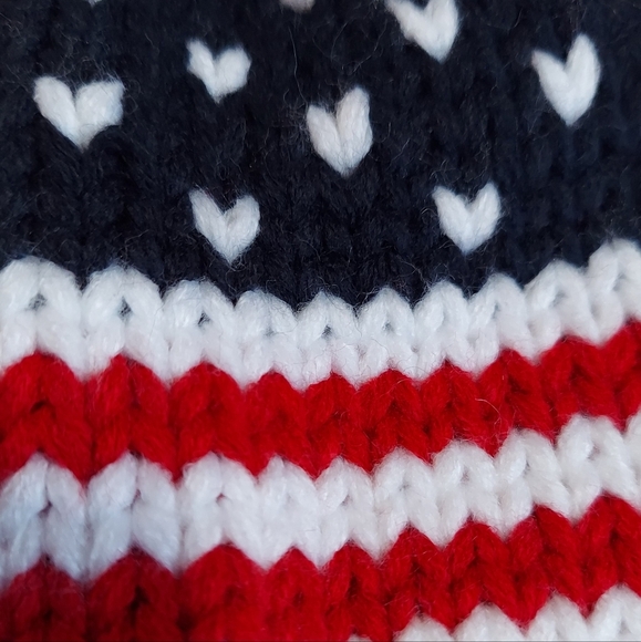 Beanie Kids Hat Size M-L American Knit Hat Warm Winter Pom pom New Unisex - Picture 8 of 10